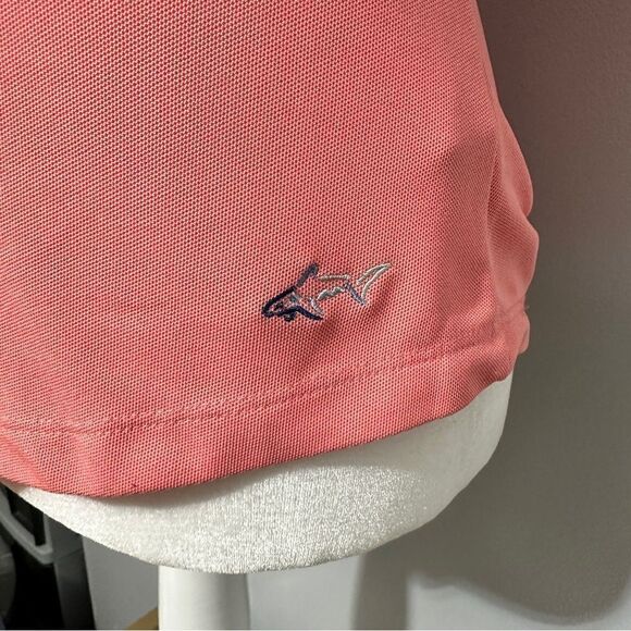 Greg Norman Womens Golf Shirt Salmon Pink color.  Size SP - Picture 3 of 5